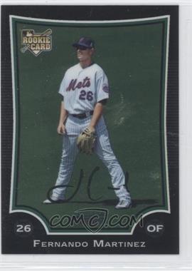 2009 Bowman Draft Picks & Prospects - Chrome #BDP55 - Fernando Martinez