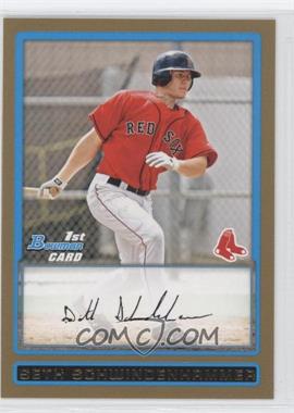 2009 Bowman Draft Picks & Prospects - Prospects - Gold #BDPP13 - Seth Schwindenhammer