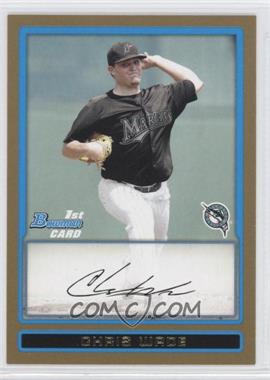 2009 Bowman Draft Picks & Prospects - Prospects - Gold #BDPP31 - Chris Wade