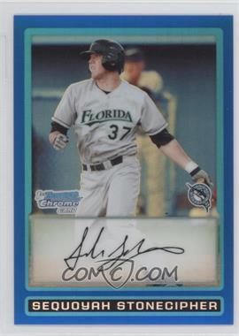 2009 Bowman Draft Picks & Prospects - Prospects Chrome - Blue Refractor #BDPP17 - Sequoyah Stonecipher /99