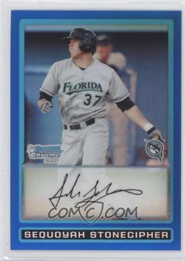 2009 Bowman Draft Picks & Prospects - Prospects Chrome - Blue Refractor #BDPP17 - Sequoyah Stonecipher /99