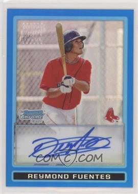 2009 Bowman Draft Picks & Prospects - Prospects Chrome - Blue Refractor #BDPP83 - Reymond Fuentes /150