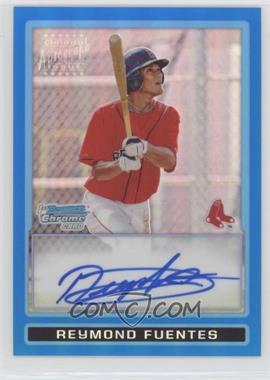 2009 Bowman Draft Picks & Prospects - Prospects Chrome - Blue Refractor #BDPP83 - Reymond Fuentes /150