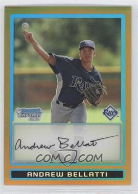 2009 Bowman Draft Picks & Prospects - Prospects Chrome - Gold Refractor #BDPP37 - Andrew Bellatti /50