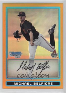 2009 Bowman Draft Picks & Prospects - Prospects Chrome - Gold Refractor #BDPP7 - Michael Belfiore /50