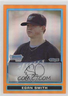 2009 Bowman Draft Picks & Prospects - Prospects Chrome - Orange Refractor #BDPP64 - Egan Smith /25