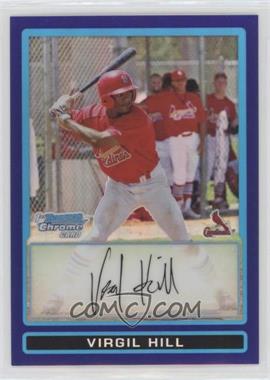 2009 Bowman Draft Picks & Prospects - Prospects Chrome - Purple Refractor #BDPP4 - Virgil Hill