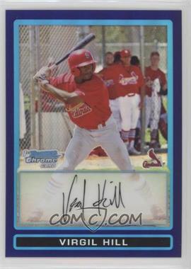 2009 Bowman Draft Picks & Prospects - Prospects Chrome - Purple Refractor #BDPP4 - Virgil Hill