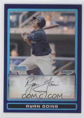 2009 Bowman Draft Picks & Prospects - Prospects Chrome - Purple Refractor #BDPP61 - Ryan Goins