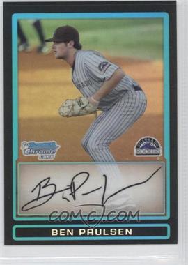 2009 Bowman Draft Picks & Prospects - Prospects Chrome - Refractor #BDPP22 - Ben Paulsen