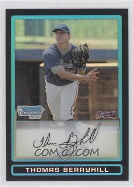 2009 Bowman Draft Picks & Prospects - Prospects Chrome - Refractor #BDPP50 - Thomas Berryhill