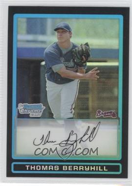 2009 Bowman Draft Picks & Prospects - Prospects Chrome - Refractor #BDPP50 - Thomas Berryhill