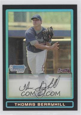 2009 Bowman Draft Picks & Prospects - Prospects Chrome - Refractor #BDPP50 - Thomas Berryhill