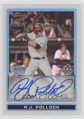 2009 Bowman Draft Picks & Prospects - Prospects Chrome - Refractor #BDPP82 - A.J. Pollock /500