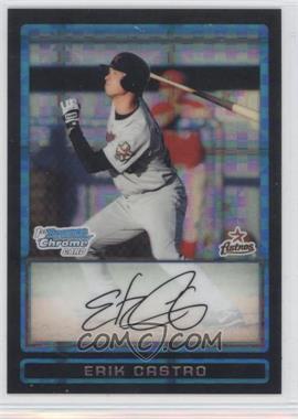 2009 Bowman Draft Picks & Prospects - Prospects Chrome - X-Fractor #BDPP28 - Erik Castro /199