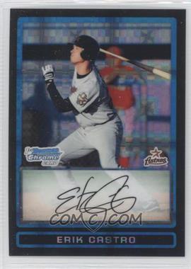 2009 Bowman Draft Picks & Prospects - Prospects Chrome - X-Fractor #BDPP28 - Erik Castro /199