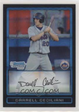 2009 Bowman Draft Picks & Prospects - Prospects Chrome - X-Fractor #BDPP51 - Darrell Ceciliani /199