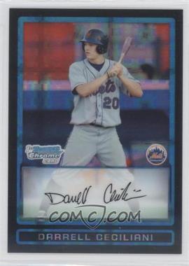 2009 Bowman Draft Picks & Prospects - Prospects Chrome - X-Fractor #BDPP51 - Darrell Ceciliani /199