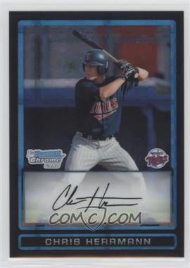 2009 Bowman Draft Picks & Prospects - Prospects Chrome - X-Fractor #BDPP57 - Chris Herrmann /199