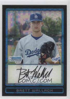 2009 Bowman Draft Picks & Prospects - Prospects Chrome - X-Fractor #BDPP74 - Brett Wallach /199