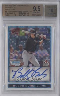 2009 Bowman Draft Picks & Prospects - Prospects Chrome - X-Fractor #BDPP91 - Bobby Borchering /225 [BGS 9.5 GEM MINT]