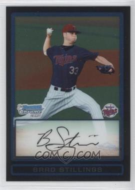 2009 Bowman Draft Picks & Prospects - Prospects Chrome #BDPP60 - Brad Stillings