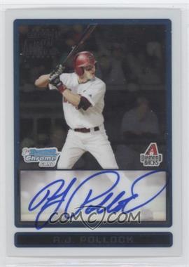 2009 Bowman Draft Picks & Prospects - Prospects Chrome #BDPP82 - A.J. Pollock