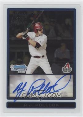 2009 Bowman Draft Picks & Prospects - Prospects Chrome #BDPP82 - A.J. Pollock