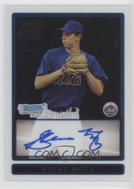 2009 Bowman Draft Picks & Prospects - Prospects Chrome #BDPP85 - Steve Matz