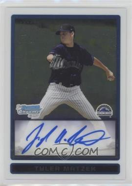 2009 Bowman Draft Picks & Prospects - Prospects Chrome #BDPP93 - Tyler Matzek