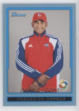 2009 Bowman Draft Picks & Prospects - World Baseball Classic Stars - Blue #BDPW32 - Frederich Cepeda /399