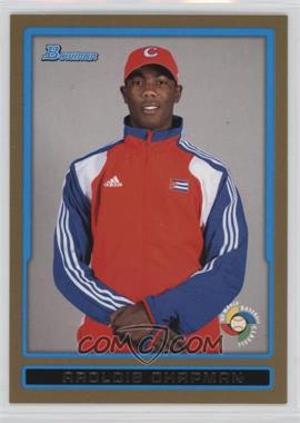 2009 Bowman Draft Picks & Prospects - World Baseball Classic Stars - Gold #BCW24 - Aroldis Chapman