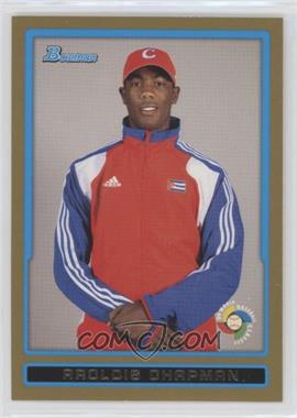 2009 Bowman Draft Picks & Prospects - World Baseball Classic Stars - Gold #BCW24 - Aroldis Chapman