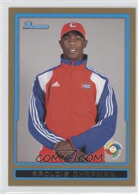 2009 Bowman Draft Picks & Prospects - World Baseball Classic Stars - Gold #BCW24 - Aroldis Chapman