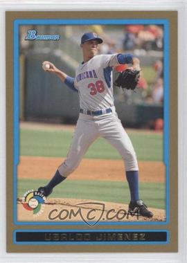 2009 Bowman Draft Picks & Prospects - World Baseball Classic Stars - Gold #BDPW33 - Ubaldo Jimenez