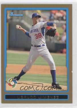 2009 Bowman Draft Picks & Prospects - World Baseball Classic Stars - Gold #BDPW33 - Ubaldo Jimenez