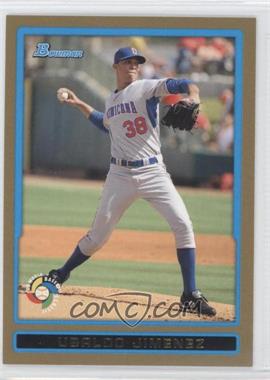 2009 Bowman Draft Picks & Prospects - World Baseball Classic Stars - Gold #BDPW33 - Ubaldo Jimenez