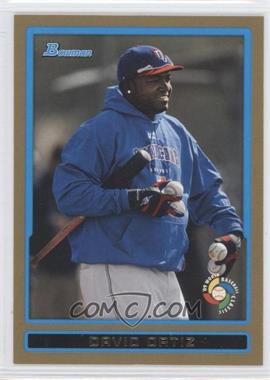 2009 Bowman Draft Picks & Prospects - World Baseball Classic Stars - Gold #BDPW9 - David Ortiz