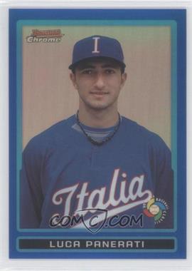 2009 Bowman Draft Picks & Prospects - World Baseball Classic Stars Chrome - Blue Refractor #BDPW19 - Luca Panerati /99