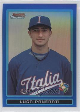 2009 Bowman Draft Picks & Prospects - World Baseball Classic Stars Chrome - Blue Refractor #BDPW19 - Luca Panerati /99