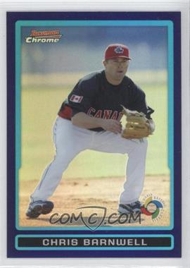 2009 Bowman Draft Picks & Prospects - World Baseball Classic Stars Chrome - Purple Refractor #BDPW16 - Chris Barnwell