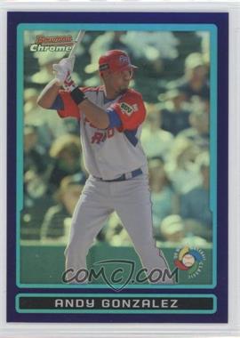 2009 Bowman Draft Picks & Prospects - World Baseball Classic Stars Chrome - Refractor #BDPW21 - Andy Gonzalez