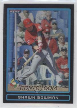 2009 Bowman Draft Picks & Prospects - World Baseball Classic Stars Chrome - Refractor #BDPW28 - Shawn Bowman