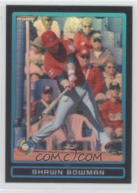 2009 Bowman Draft Picks & Prospects - World Baseball Classic Stars Chrome - Refractor #BDPW28 - Shawn Bowman