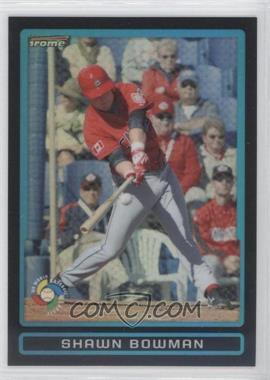 2009 Bowman Draft Picks & Prospects - World Baseball Classic Stars Chrome - Refractor #BDPW28 - Shawn Bowman