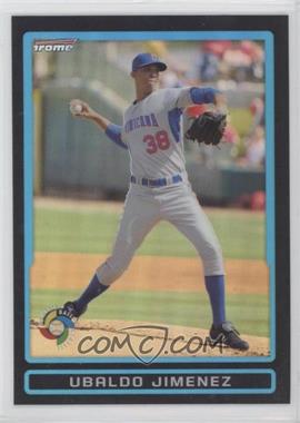 2009 Bowman Draft Picks & Prospects - World Baseball Classic Stars Chrome - Refractor #BDPW33 - Ubaldo Jimenez