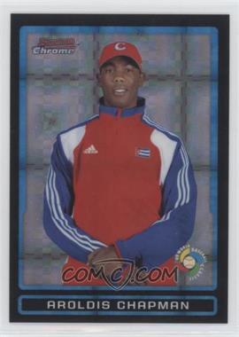 2009 Bowman Draft Picks & Prospects - World Baseball Classic Stars Chrome - X-Fractor #BCW24 - Aroldis Chapman /199