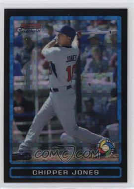 2009 Bowman Draft Picks & Prospects - World Baseball Classic Stars Chrome - X-Fractor #BDPW31 - Chipper Jones /199