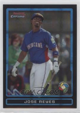 2009 Bowman Draft Picks & Prospects - World Baseball Classic Stars Chrome - X-Fractor #BDPW7 - Jose Reyes /199