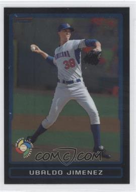 2009 Bowman Draft Picks & Prospects - World Baseball Classic Stars Chrome #BDPW33 - Ubaldo Jimenez